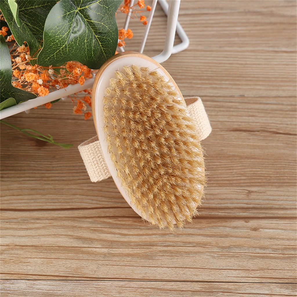 Bàn chải tắm mát xa cơ thể tẩy tế bào chết tiện dụng