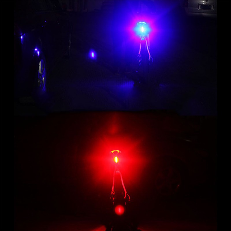 Đèn pha xe đạp 4 chế độ chống nước có cổng sạc USB