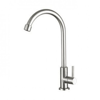 Vòi rửa chén lạnh inox304 gạt, vòi bếp, vòi rửa chén lạnh, vòi chén inox304, bảo hành 3 năm
