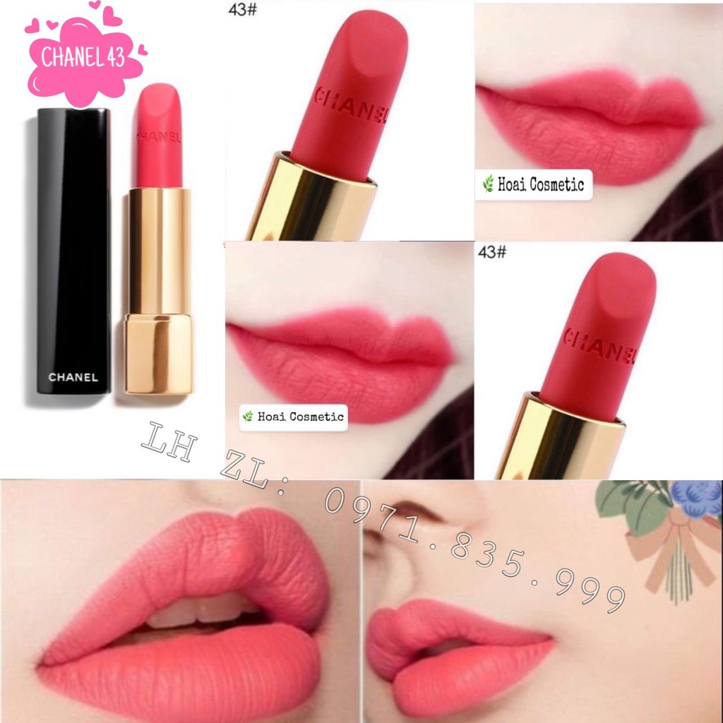 Son 𝗖𝗵𝗮𝗻𝗲𝗹𝗹 𝗥𝗼𝘂𝗴𝗲 𝗔𝗹𝗹𝘂𝗿𝗲 𝗩𝗲𝗹𝘃𝗲𝘁 𝗘𝘅𝘁𝗿𝗲𝗺𝗲 Full Size Chính Hãng Có Bill | BigBuy360 - bigbuy360.vn