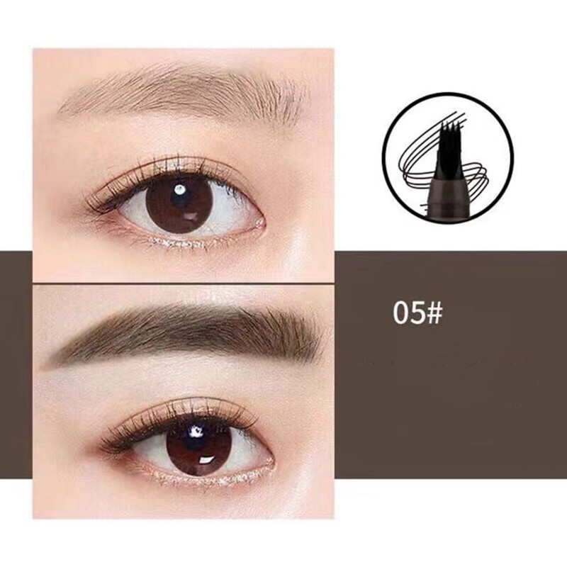 Bút Kẻ Mày Dạng Lỏng Lâu Trôi Chống Thấm Nước Và Mồ Hôi Không Gây Chóng Mặt Với 5 Màu Lựa Chọn