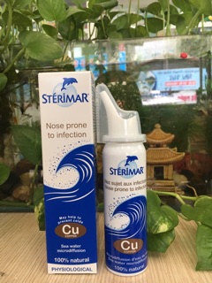 (Nhập khẩu) nước muối biển STERIMAR từ Pháp
