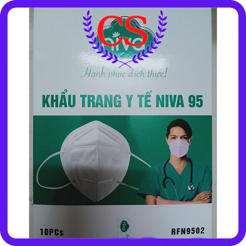 Khẩu trang cao cấp Niva N95 Hàng chính hãng