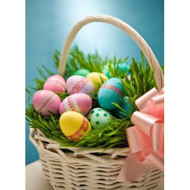 Trứng phục sinh nhiều màu Pastel lps25