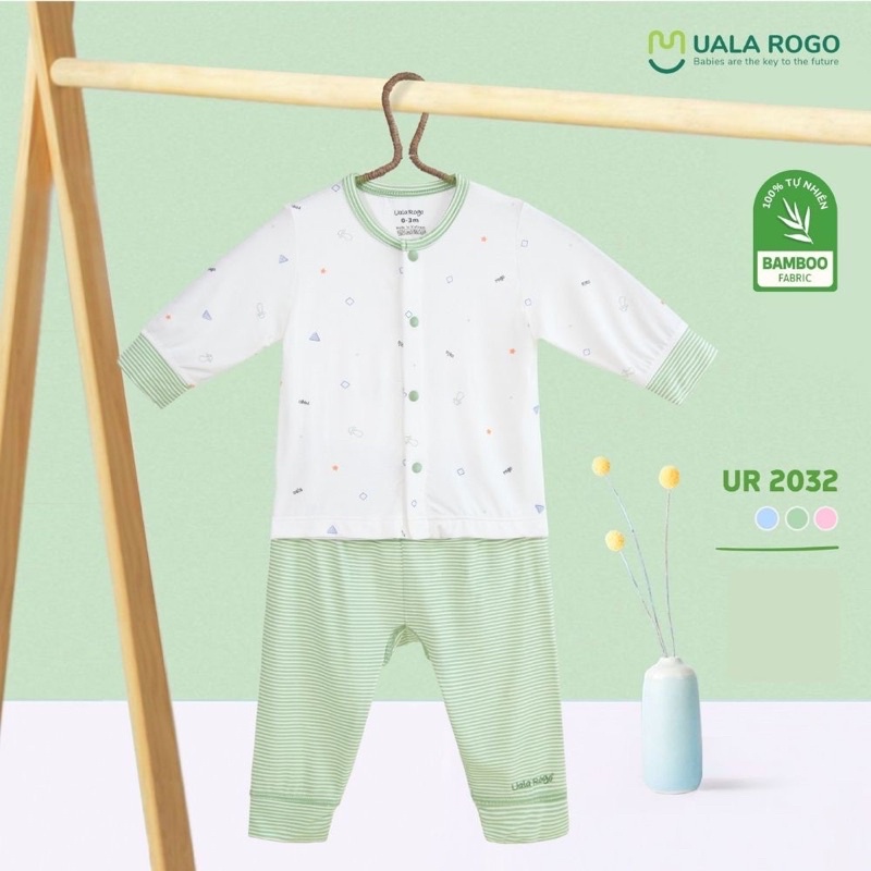 Bộ Cài Giữa Sơ Sinh Bamboo Pettit Uala Rogo UR 2032