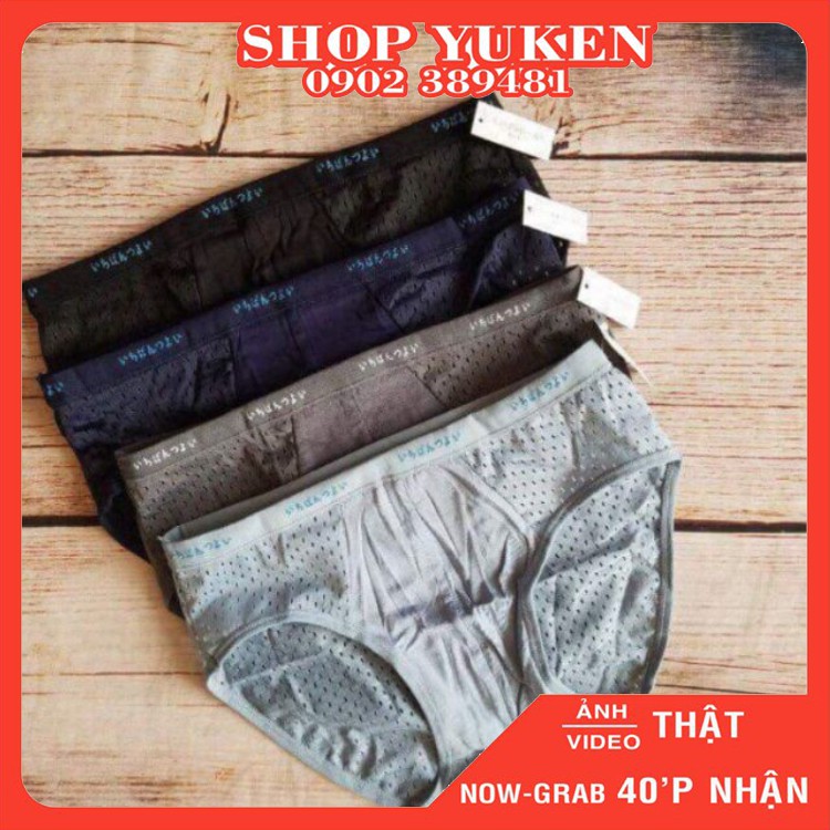 ♥️ Shop Uy Tín ♥️[Quần Lót Nam] Quần Sịp Nhật Lưới Có Lỗ Thông Hơi Hàng Bán Shop