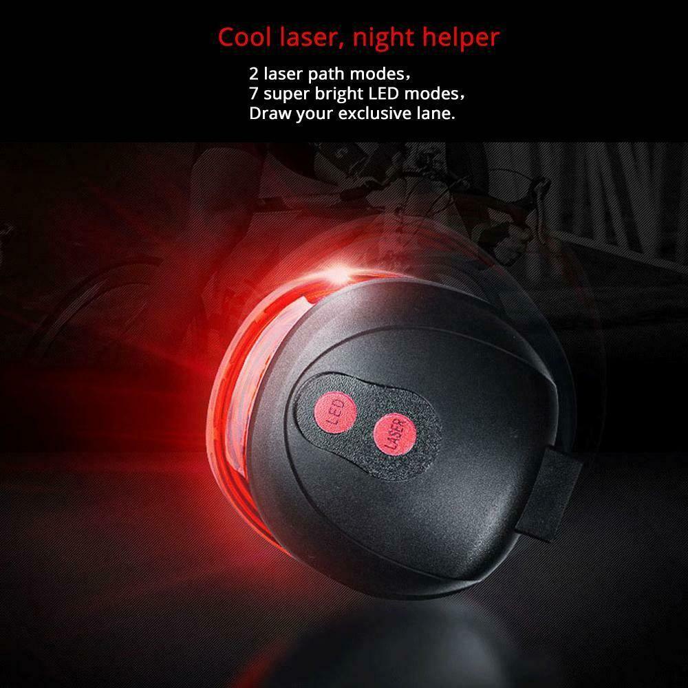 MYRONGVN Đèn Led Gắn Đuôi Xe Đạp Chất Lượng Cao