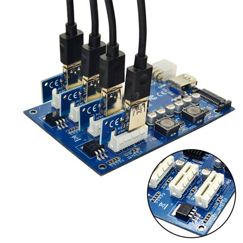 Card Mở Rộng M.2 Ngff Pcie Pci Express 4 Pci-E Slot Adapter Pcie Portplier M2 | BigBuy360 - bigbuy360.vn