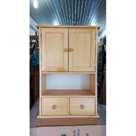 Tủ thuốc gỗ F08 - Lê Tâm Furniture