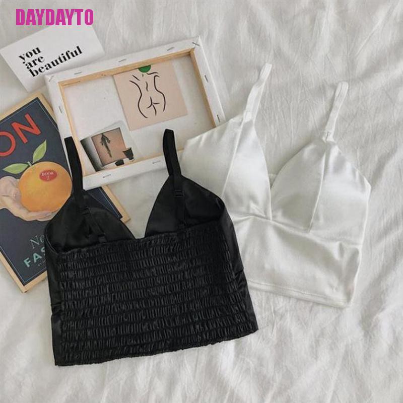 Áo Thun Lửng Hai Dây Gợi Cảm Dành Cho Nữ