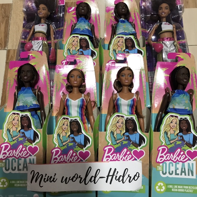 Búp bê Barbie Ocean careers nghề nghiệp Fashionistas da đen chính hãng