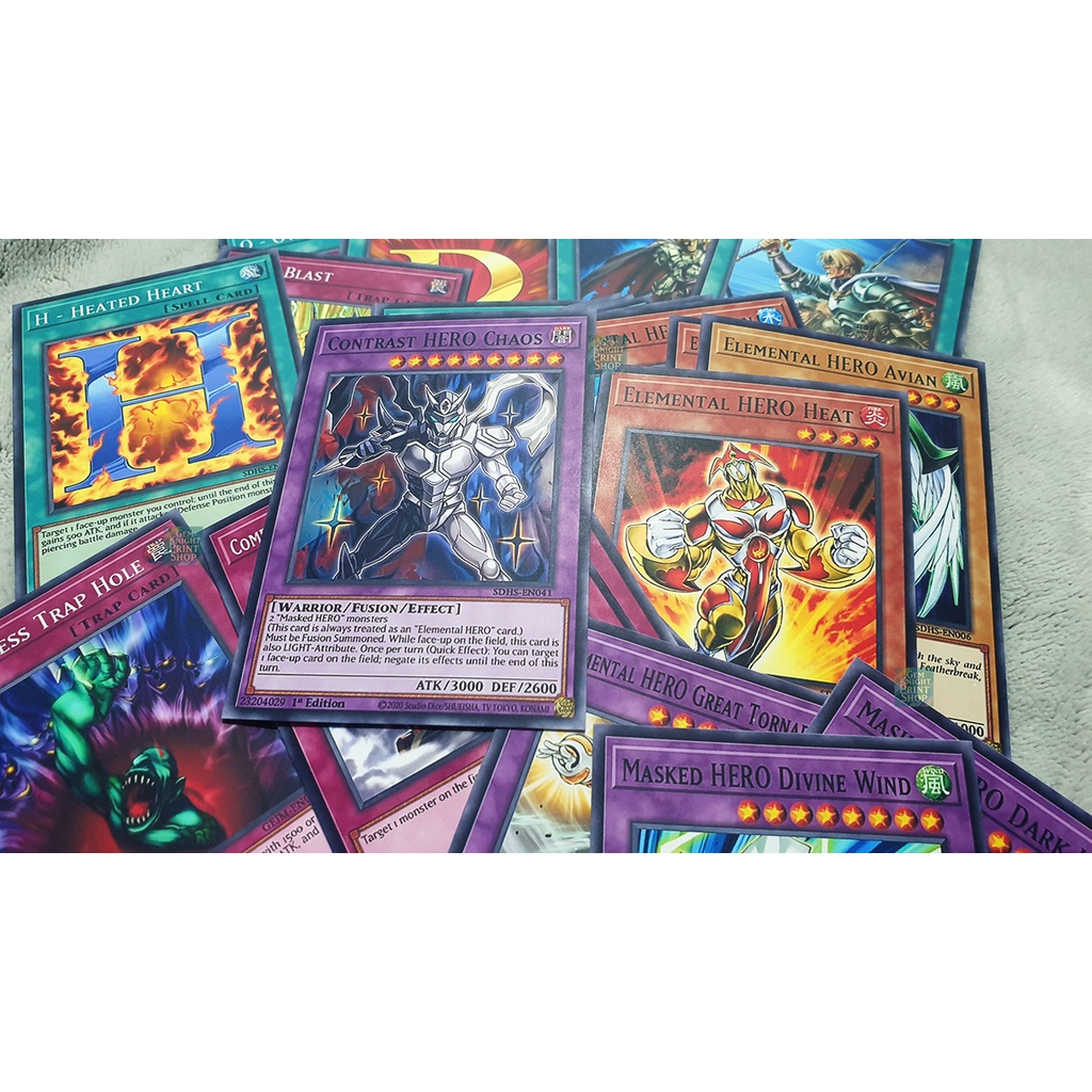 Bộ bài Yugioh - HERO Strike Structure Deck