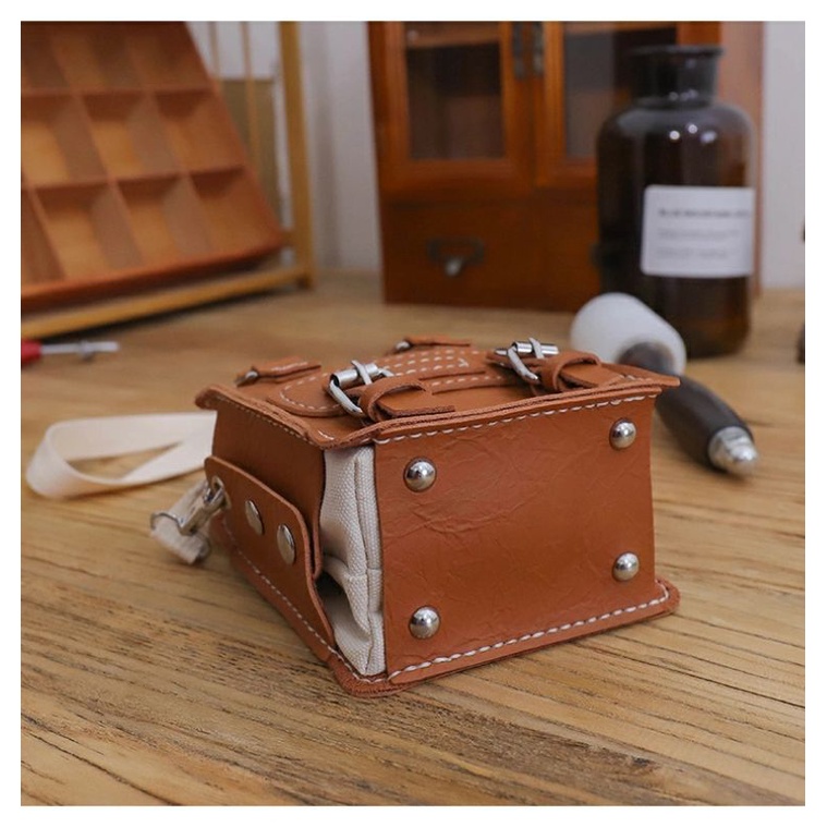 |Order| Túi Đeo Chéo Da DIY - Túi Xách Handmade - Đồ Tự Làm