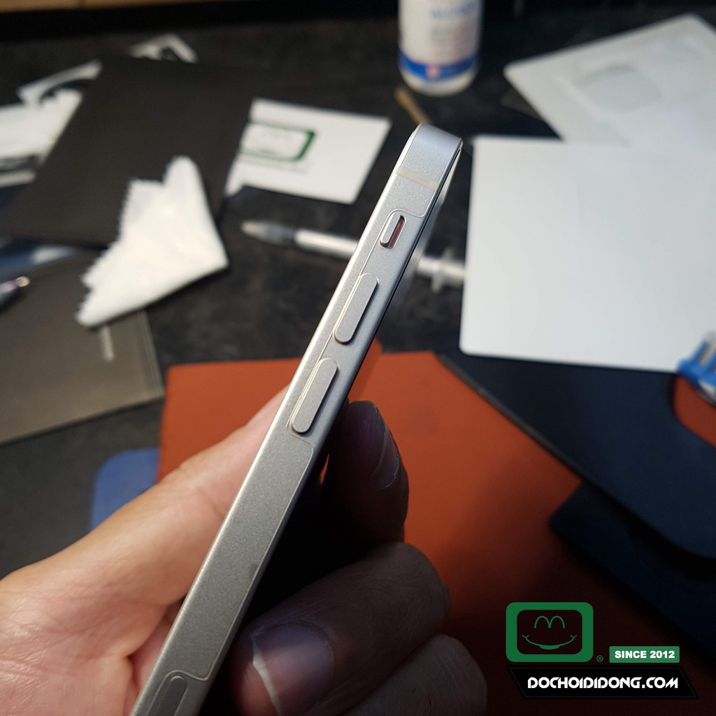 Miếng dán PPF Hydorgen iPhone 13 mini trong, nhám, đổi màu cao cấp