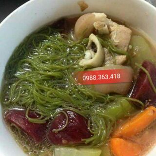 Bún gạo lứt, bún chùm ngây, bún gấc