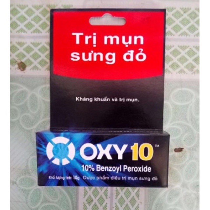 OXY 5-OXY 10 Kem chấm mụn