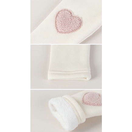 Quần thun dài lót lông bé gái - Happyprince - Made in Korea