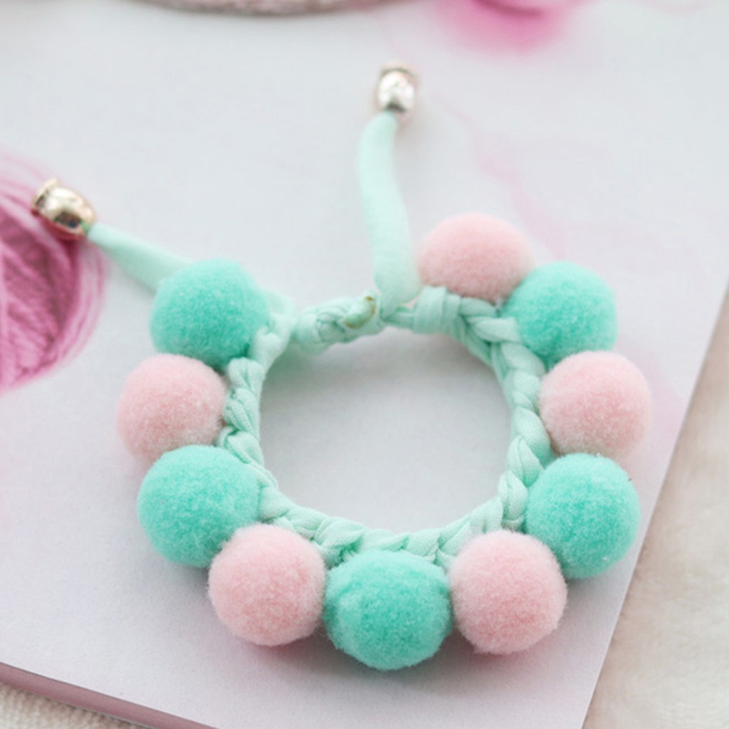 Vòng đeo cổ yếm bông dễ thương dành cho thú cưng