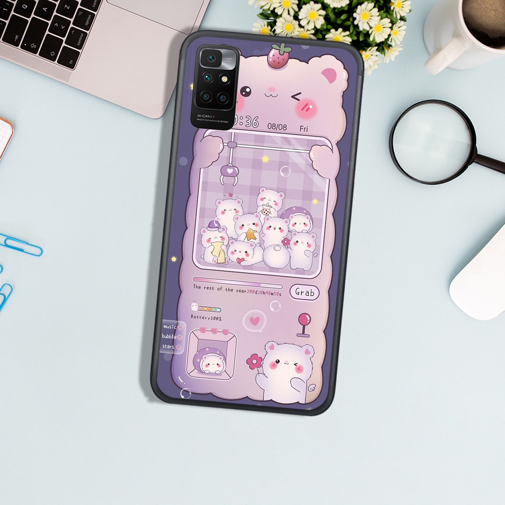Ốp Lưng Xiaomi REDMI 10 - REDMI NOTE 10 4G - REDMI NOTE 10 5G, In Hình Sinh Động, Dễ Thương, Màu Sắc Cá Tính..
