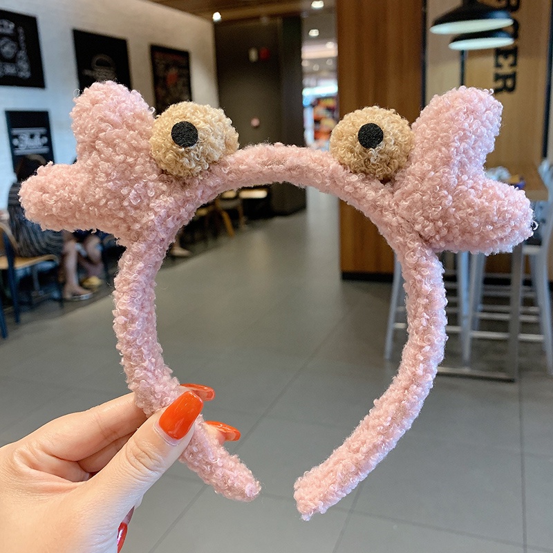 Băng đô rửa mặt chống trượt họa tiết hoạt hình phong cách hàn quốc đáng yêu cho nữ