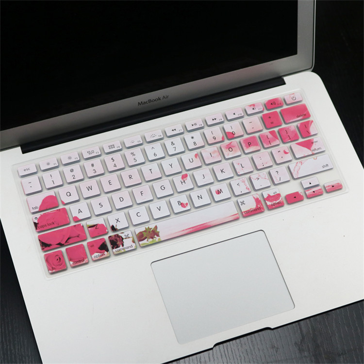 Sticker dán dạng film silicon bảo vệ cho bàn phím máy tính Apple Macbook Pro Air A1466 A1466 A1502 13/15/17 inch
