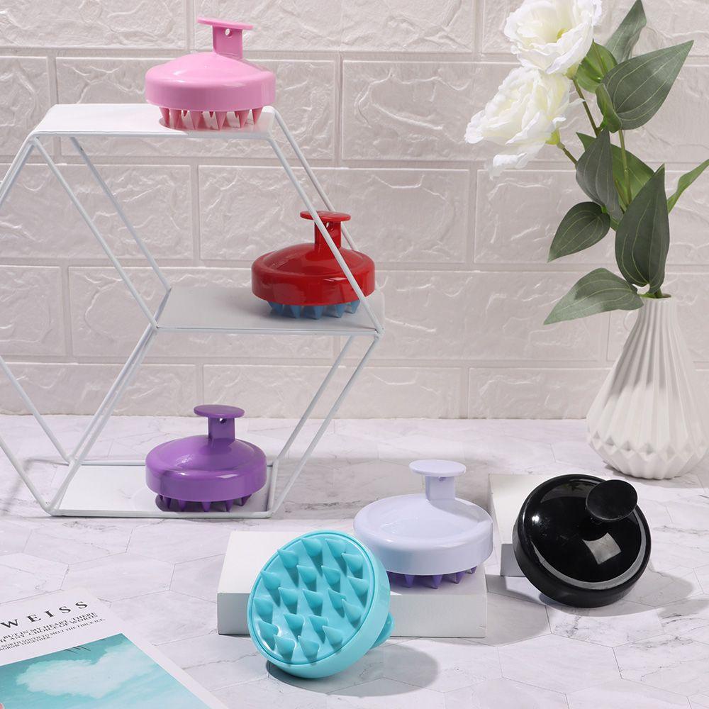 MAXG Bàn Chải Silicone Massage Da Đầu Khi Tắm