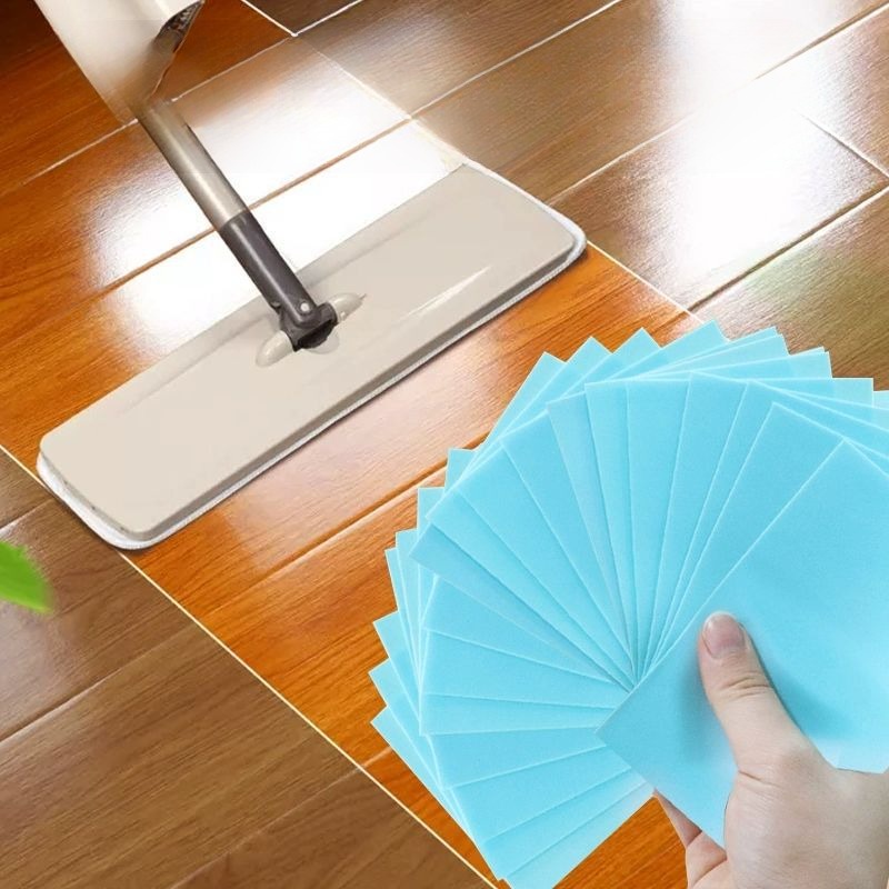 Miếng Tan Lau Nhà Túi 30 Miếng Đa Tác Dụng Làm Sạch Sàn Chăm Sóc Gỗ Giấy Lau Tẩy Sạch Vết Bẩn Hương Thơm Tự Nhiên