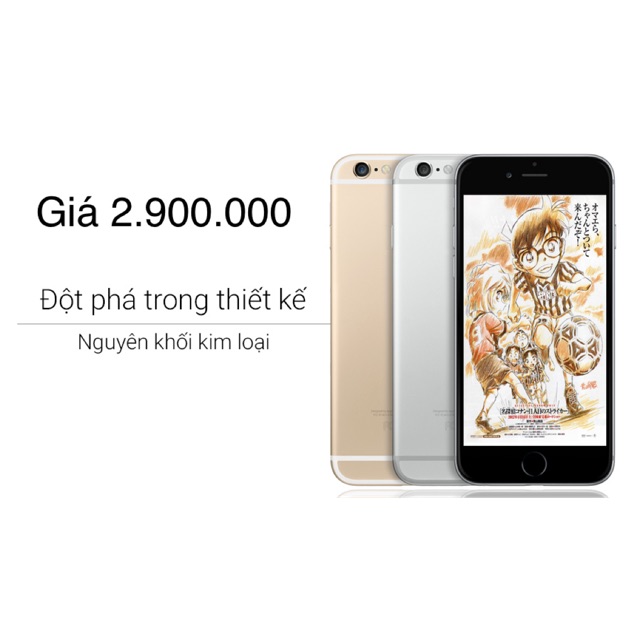 Điện Thoại Apple Iphone 6plus ( 1GB/16GB ). Hàng cũ đẹp 90-95% .