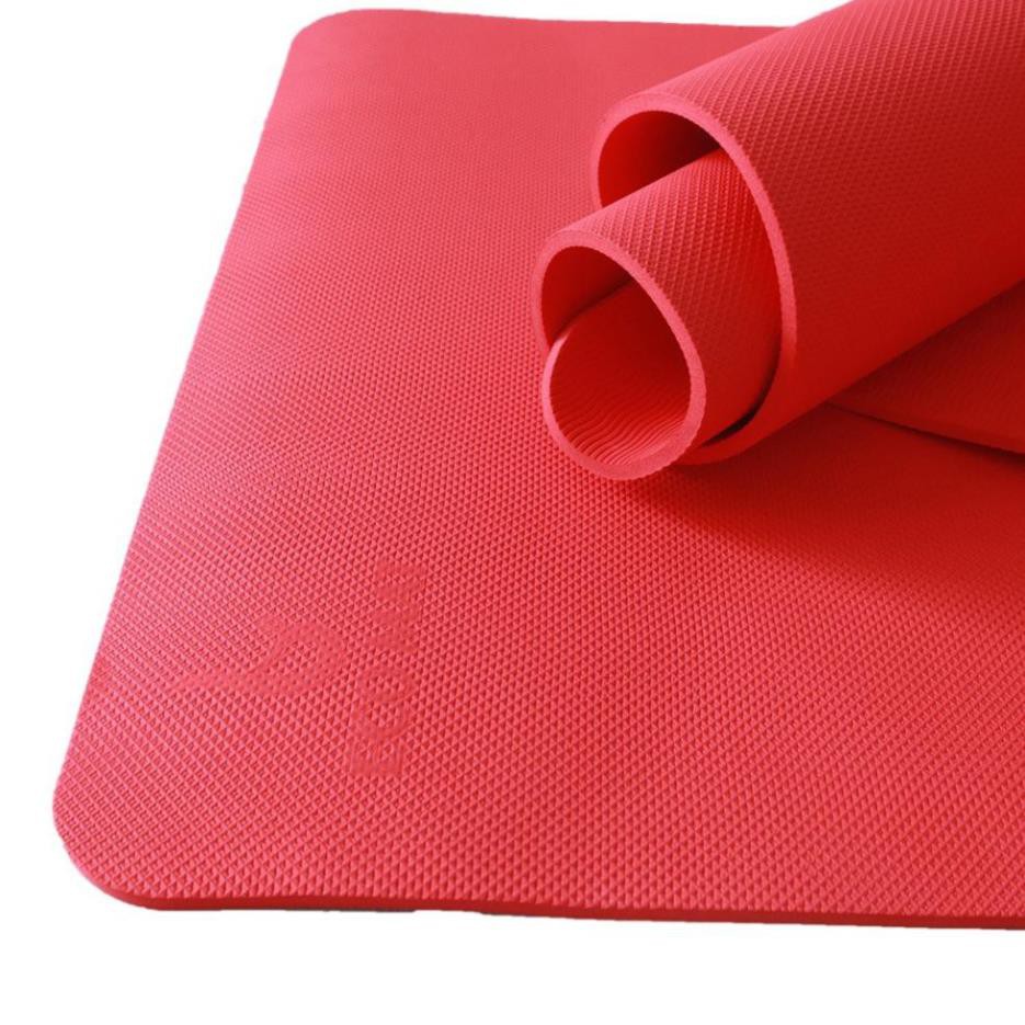 Thảm Tập Yoga S1ECO8MMTRON ECO MAT [FREESHIP] Thảm Chất Liệu TPE Cao Su Tổng Hợp [Tặng Kèm Dây Cột Và Túi Đựng Cao Cấp]