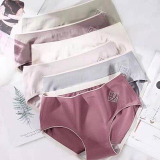 Tm1921 set 10 quần chip nữ kẻ cotton cao cấp hàng xuất o2