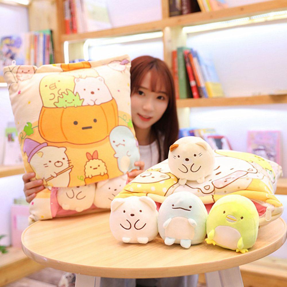 Thú Nhồi Bông Hình Sumikko Gurashi Mềm Mại Trang Trí Nhà Cửa