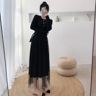 [Nhập WASIPN giảm 30K cho đơn 150K] đầm dệt kim dáng ôm tay dài