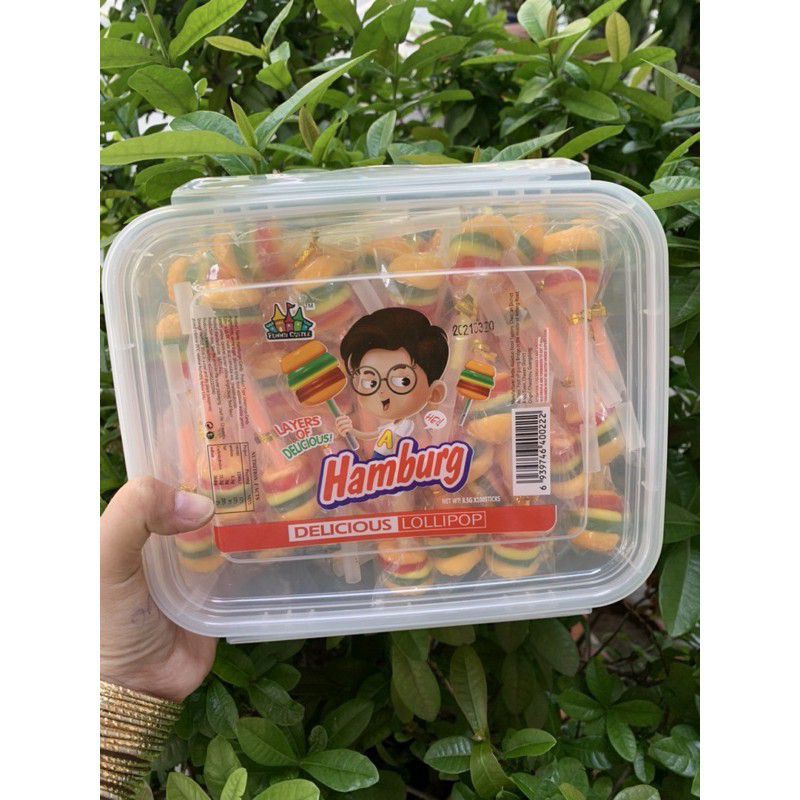 Kẹo hình bánh hamburger