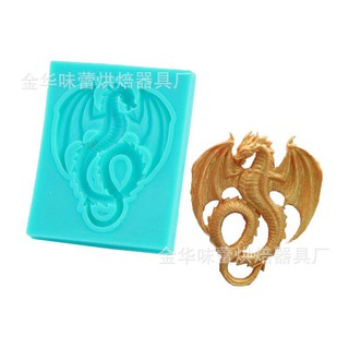 Khuôn silicon làm trang sức resin hình rồng