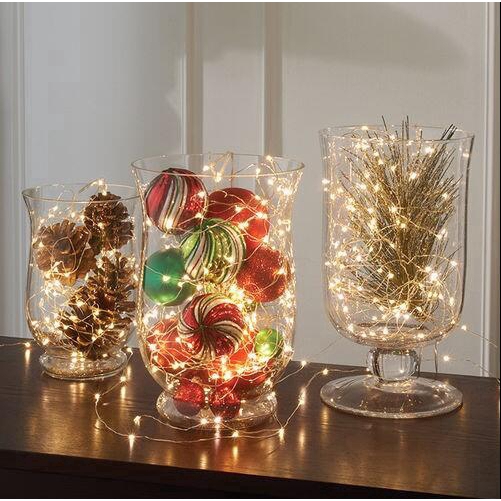 Dây Đèn Led 40m Năng Lượng Mặt Trời Chống Thấm Nước