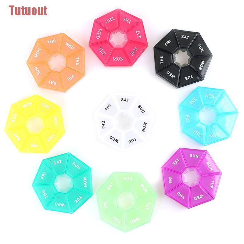 Hộp nhựa đựng thuốc 7 ngày tiện dụng
