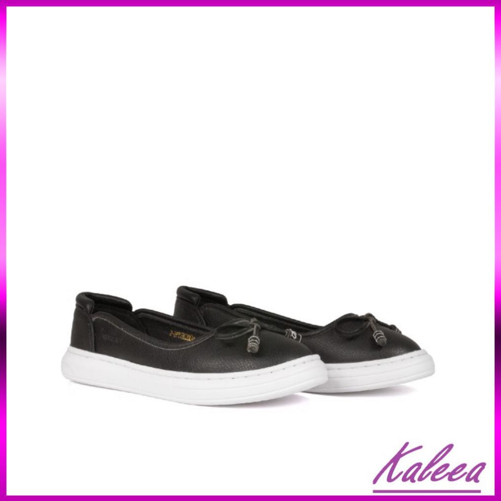 Giày slip on nữ 3p - Kaleea HTK2004 - giầy bệt nữ VNXK da bò 100%, siêu nhẹ  chỉ 200gr, nâng chiều cao,tôn dáng