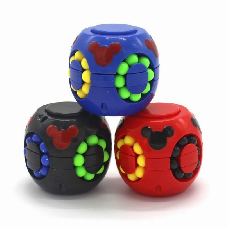 Rubik hạt đậu sáng tạo Con Quay vô cực Rubic cube đồ chơi rubik thế hệ mới phát triển kỹ năng tăng sự thông minh