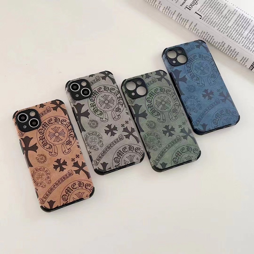 Ốp Điện Thoại Phối Da Sang Trọng Dành Cho iphone 13 Pro Max i13 13pro 11 Pro Max i11 iX XS XS Max 7 Plus 8 Plus 12 Pro Max