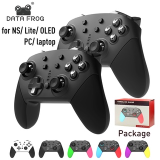 Tay Cầm Chơi Game Bluetooth Không Dây Data Frog Cho Nintendo Switch Lite PC