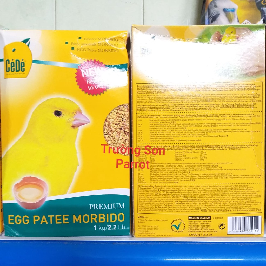 1 hộp cám trứng cede cho yến 1kg