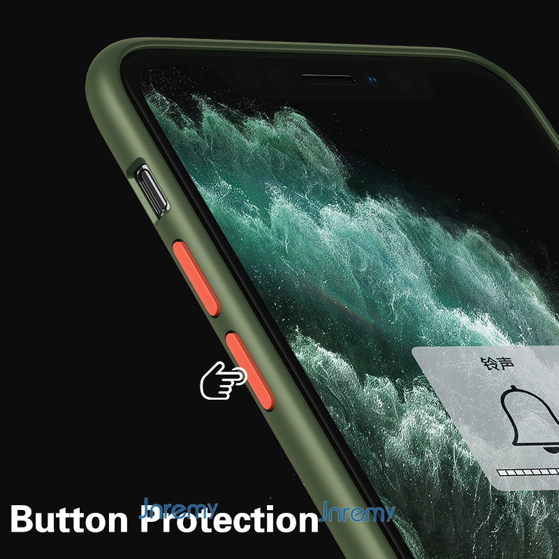 Ốp điện thoại PC màu nhám dạng giáp cho XIAOMI MI CC9 9 PRO REDMI NOTE 7 NOTE 8 PRO