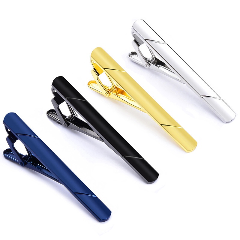 Kẹp Cà Vạt Bằng Đồng 5.8X0.6Cm Thời Trang Lịch Lãm Cho Nam