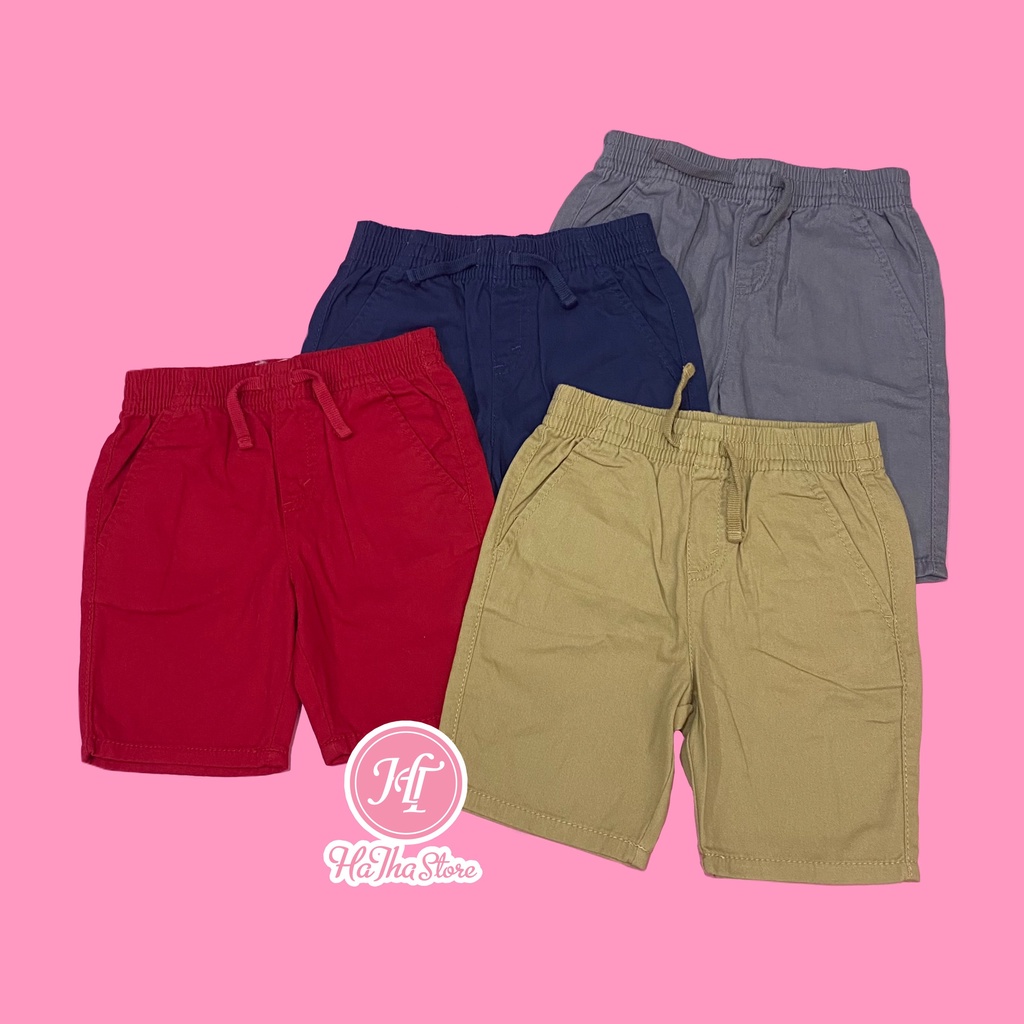 (15-40kg) Quần short kaki L£VIS cho bé trai
