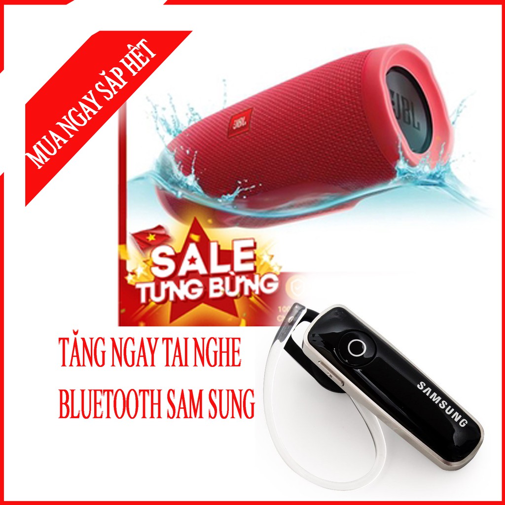 Loa mini bluetooth vỏ nhôm nghe nhạc hay bass to hỗ trợ cắm thẻ nhớ, Usb tặng kèm tai nghe blutooth chống nước
