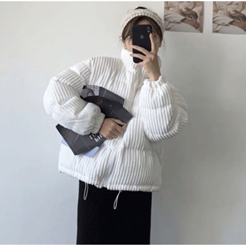 [ORDER] ÁO KHOÁC PHAO NHUNG GÂN ULZZANG | BigBuy360 - bigbuy360.vn