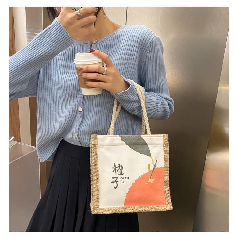 CÓ SẴN - Túi cói mini nhiều hình -shopforgirl | BigBuy360 - bigbuy360.vn