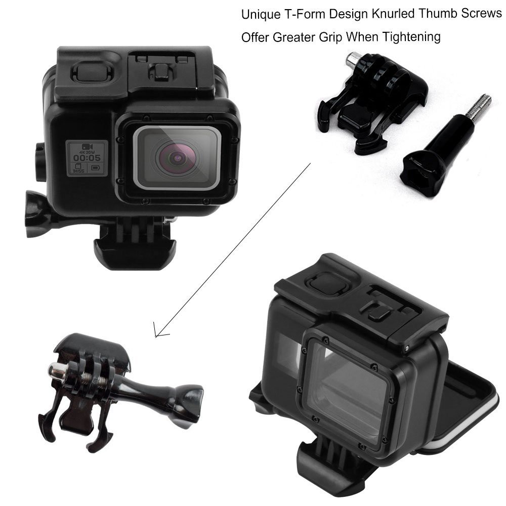 Hộp Bảo Vệ Màn Hình Lcd Chống Nước 40m Cho Gopro Hero 7 / 6 / 5