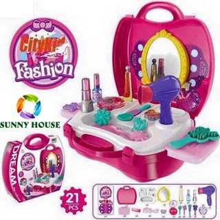 Bộ đồ chơi vali mẫu mới 2020, bộ đồ chơi cho bé gái - Sunny House