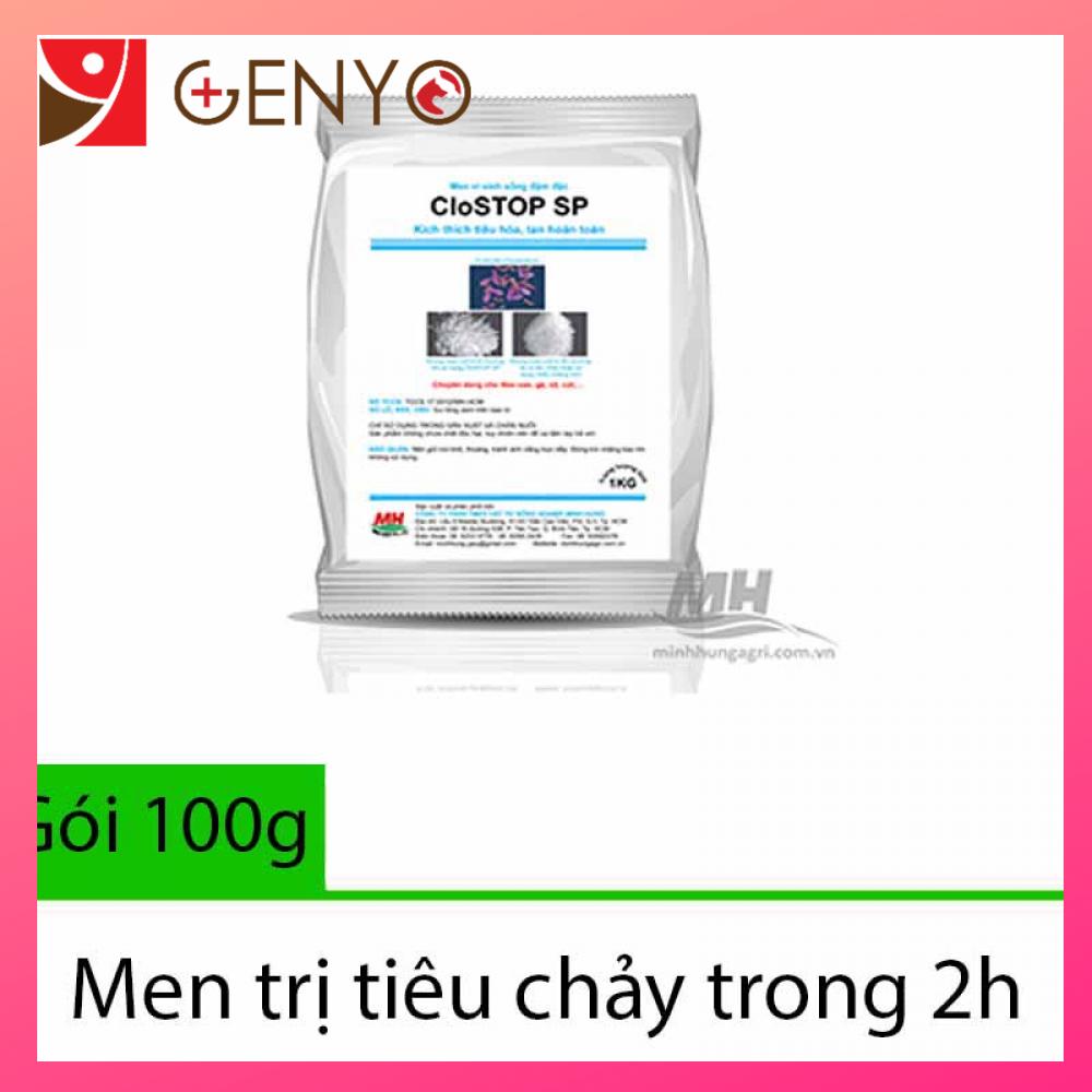 Men trị ngừa tiêu chảy chó mèo - 1 lần hết ngay - Clostop 100gr